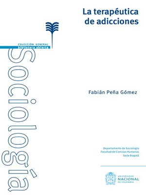 cover image of La terapéutica de adicciones